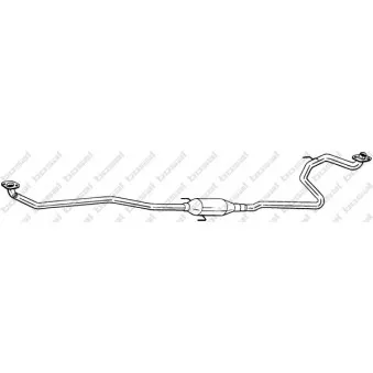 Silencieux central BOSAL 293-043