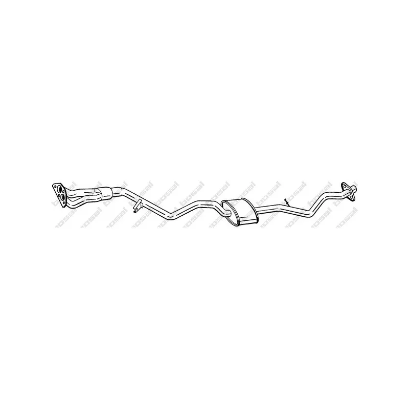 Silencieux central BOSAL 293-411