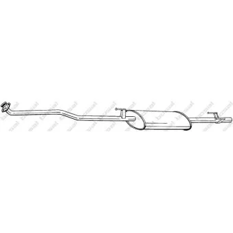 Silencieux avant BOSAL 294-217