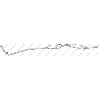 Silencieux central BOSAL 294-461