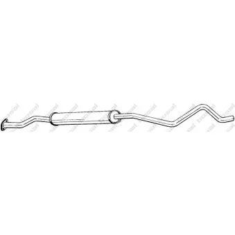 Silencieux central BOSAL 294-927