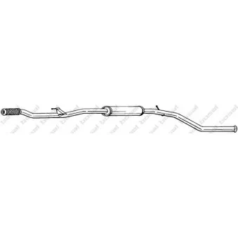 Silencieux central BOSAL