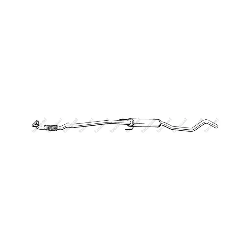 Silencieux central BOSAL 295-615