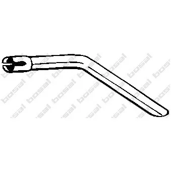 Tuyau d'échappement BOSAL 318-371
