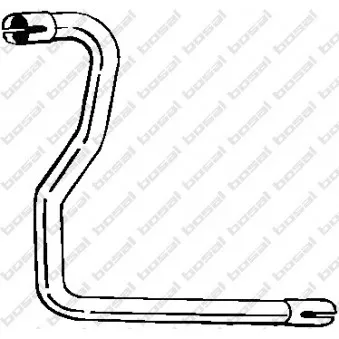 Tuyau d'échappement BOSAL 363-627