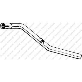 Tuyau d'échappement BOSAL 377-403