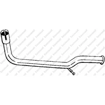 Tuyau d'échappement BOSAL 381-267