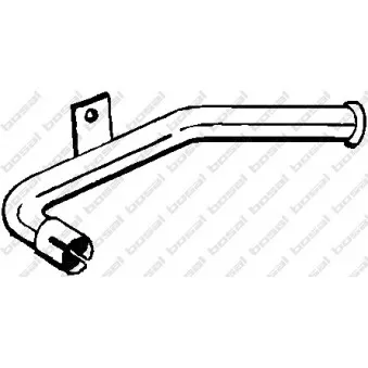 Tuyau d'échappement BOSAL
