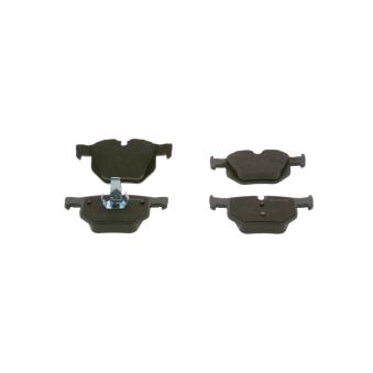 Jeu de 4 plaquettes de frein arrière BOSCH