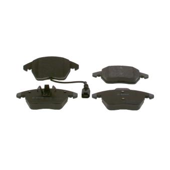 Jeu de 4 plaquettes de frein avant BOSCH