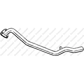 Tuyau d'échappement BOSAL 433-555