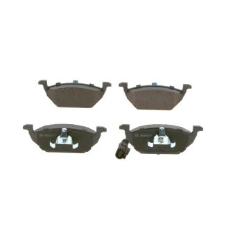 Jeu de 4 plaquettes de frein avant BOSCH