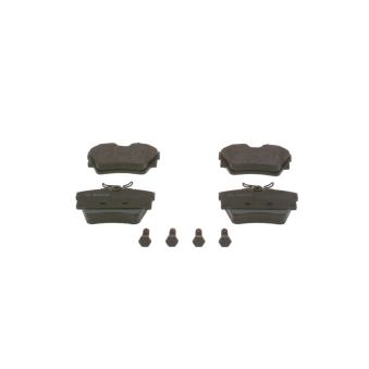 Jeu de 4 plaquettes de frein arrière BOSCH