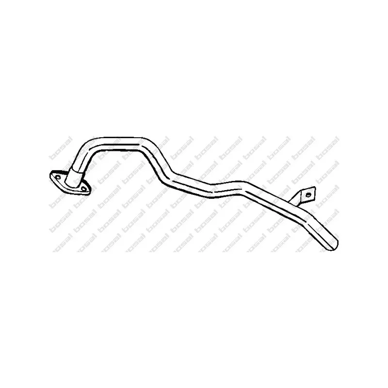 Tuyau d'échappement BOSAL 439-109