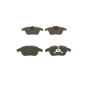 Jeu de 4 plaquettes de frein avant BOSCH