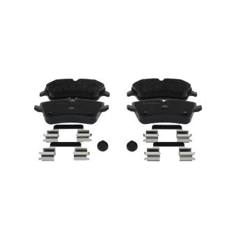 Jeu de 4 plaquettes de frein avant BOSCH