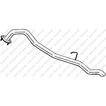 Tuyau d'échappement BOSAL 451-363