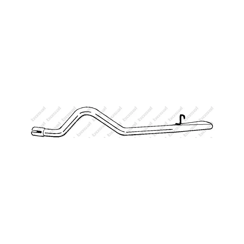 Tuyau d'échappement BOSAL 484-757