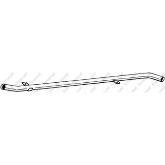 Tuyau d'échappement BOSAL 526-383