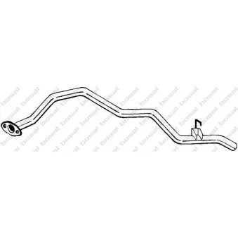 Tuyau d'échappement BOSAL 536-383