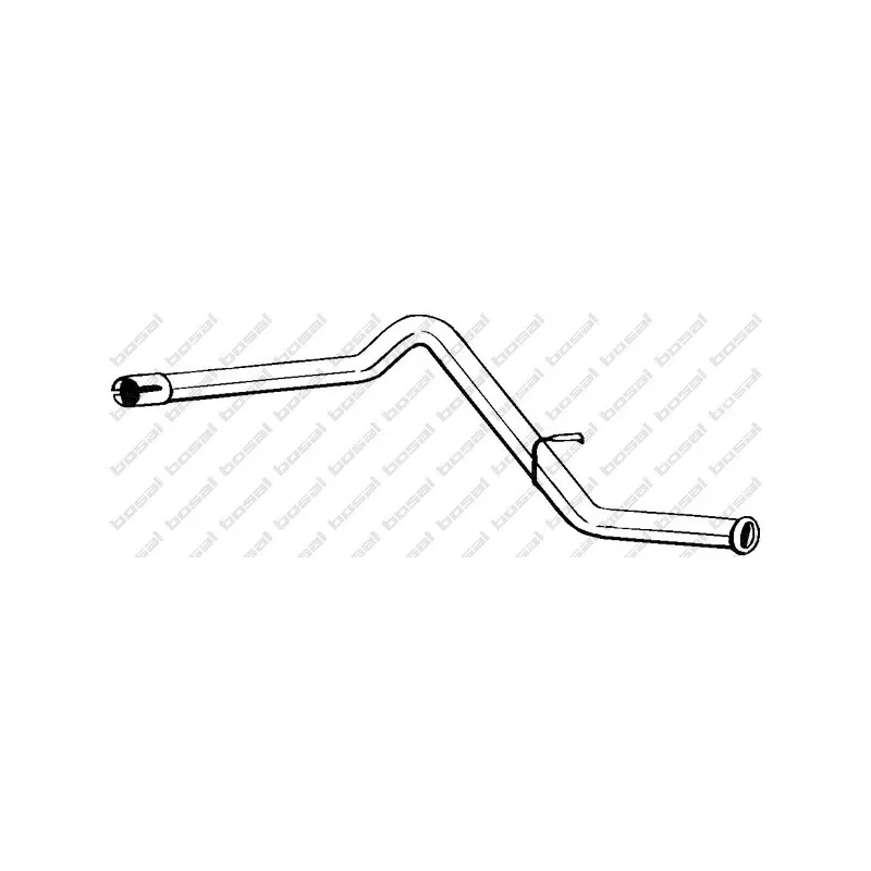 Tuyau d'échappement BOSAL 539-017
