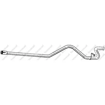 Tuyau d'échappement BOSAL 585-245