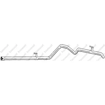 Tuyau d'échappement BOSAL 665-367