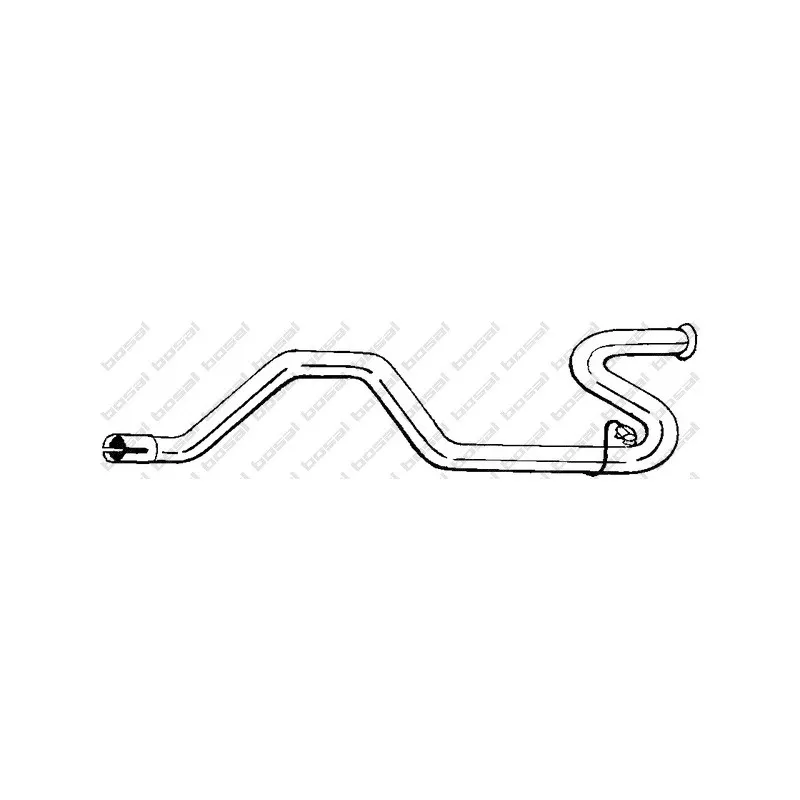 Tuyau d'échappement BOSAL 683-387