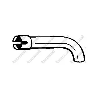 Tuyau d'échappement BOSAL 700-021