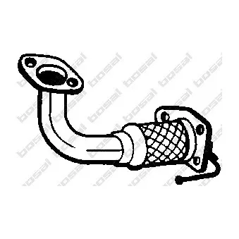 Tuyau d'échappement BOSAL 700-081
