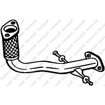 Tuyau d'échappement BOSAL 700-091