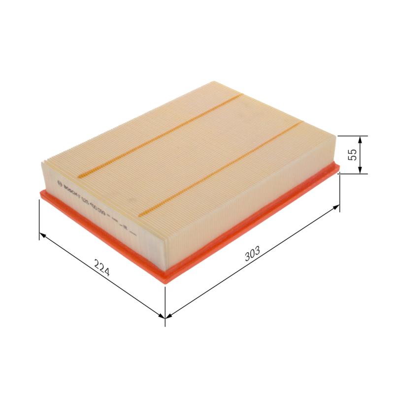 Filtre à air BOSCH F 026 400 099 - Visuel 1