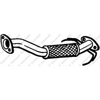 Tuyau d'échappement BOSAL 700-103