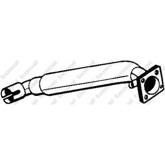 Tuyau d'échappement BOSAL 700-183