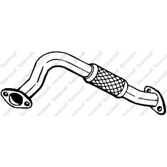 Tuyau d'échappement BOSAL