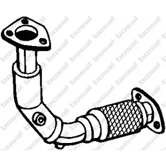 Tuyau d'échappement BOSAL 713-251