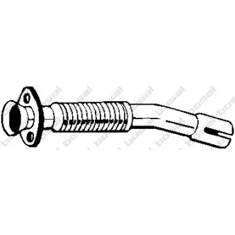 Tube de réparation, catalyseur BOSAL 713-351
