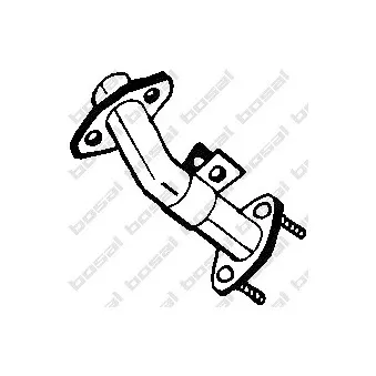 Tuyau d'échappement BOSAL 718-307