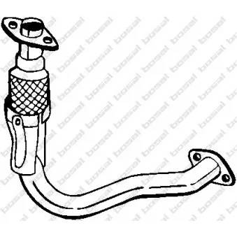 Tuyau d'échappement BOSAL 725-237