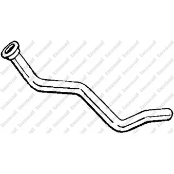 Tuyau d'échappement BOSAL 728-425