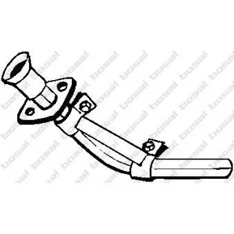 Tuyau d'échappement BOSAL