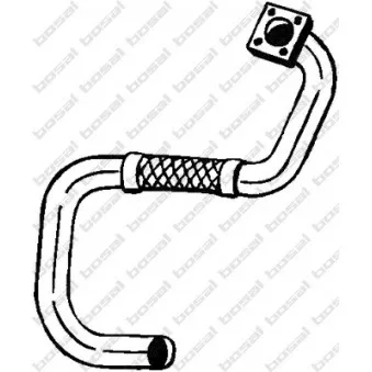 Tuyau d'échappement BOSAL 731-261