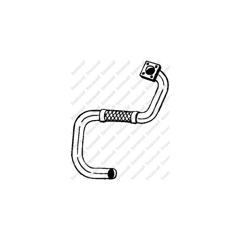 Tuyau d'échappement BOSAL 731-261