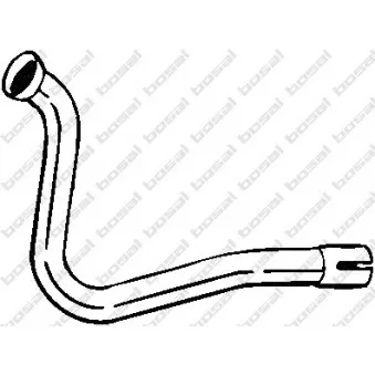 Tuyau d'échappement BOSAL 731-971