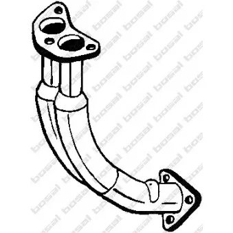 Tuyau d'échappement BOSAL 733-077