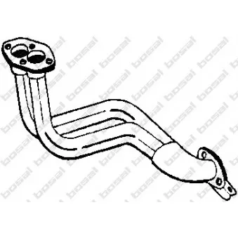 Tuyau d'échappement BOSAL