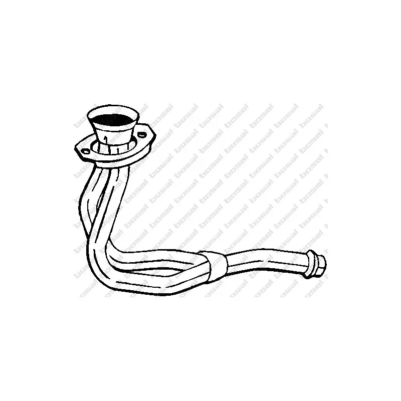 Tuyau d'échappement BOSAL 735-069