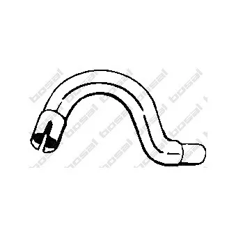Tuyau d'échappement BOSAL 736-003