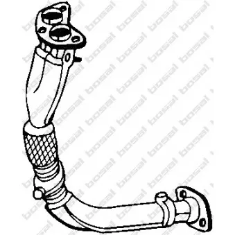 Tuyau d'échappement BOSAL 736-011