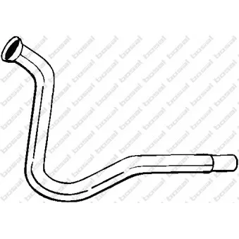 Tuyau d'échappement BOSAL 736-101